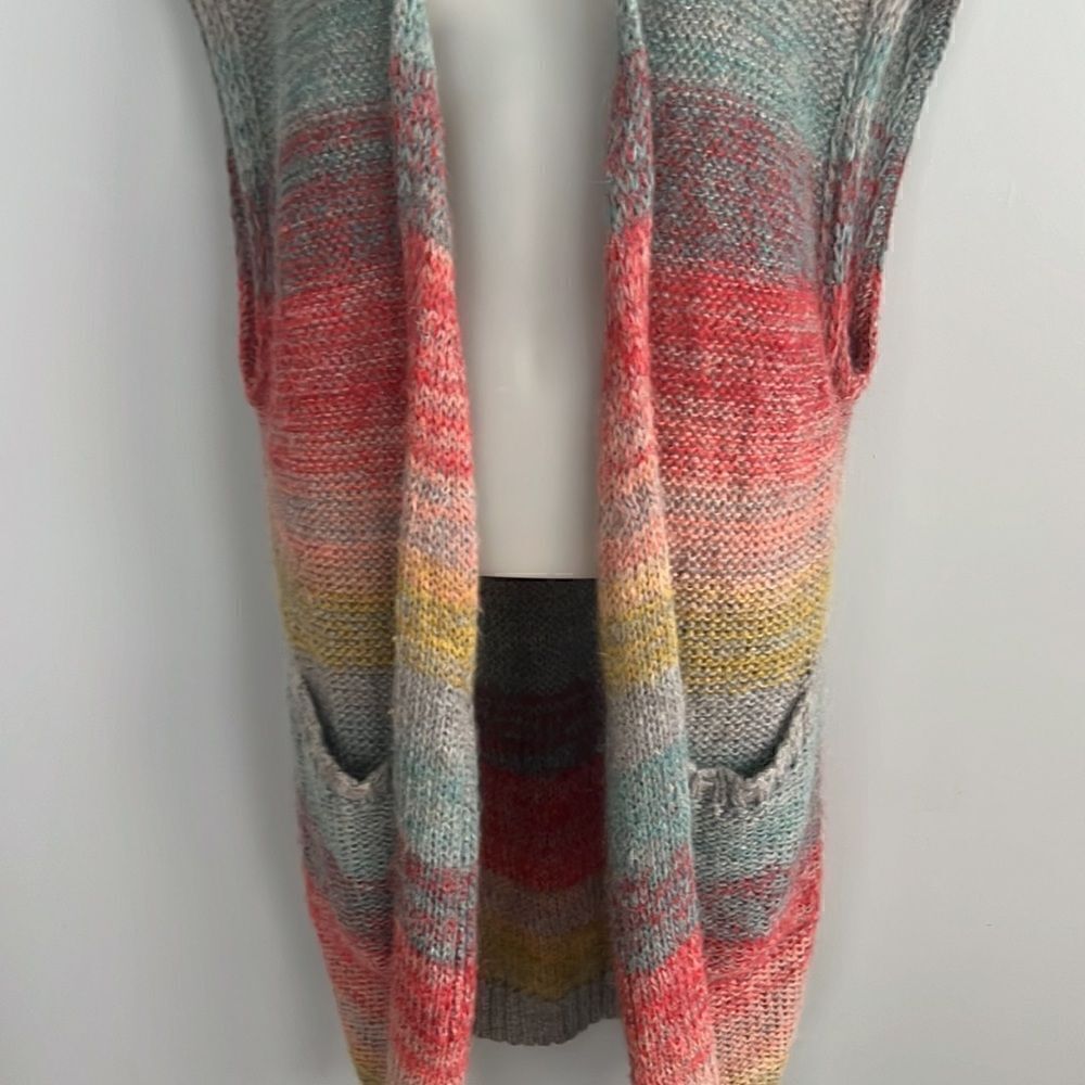 Anthropologie Moth Women’s XS S Boho Southwestern Mohair long cardigan - Picture 4 of 15